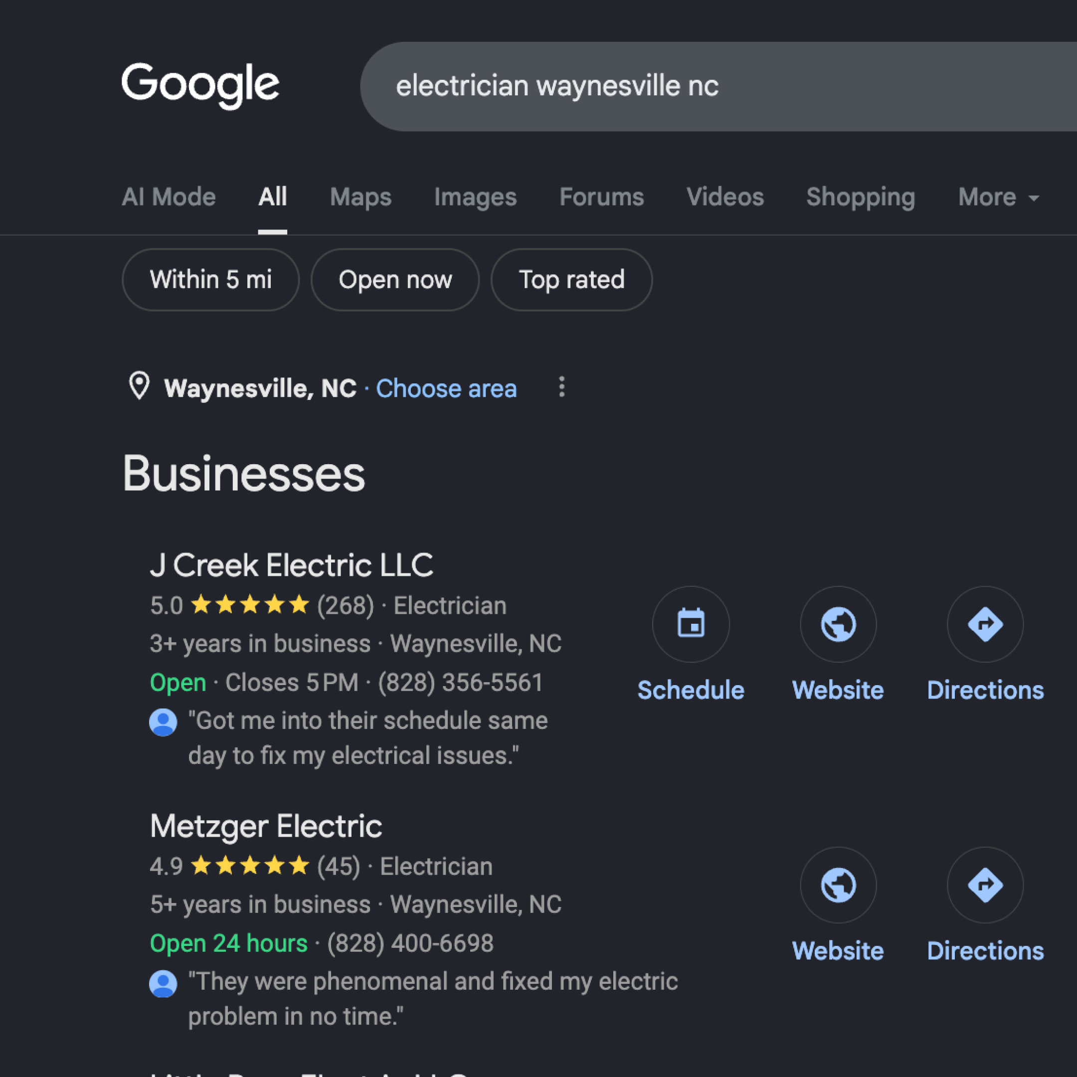google maps marketing